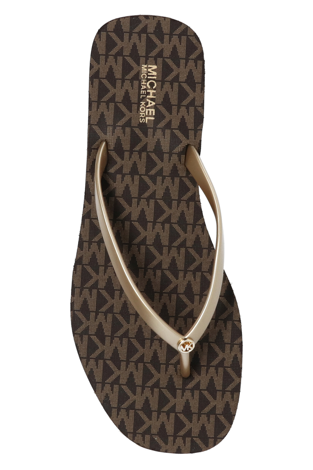 Michael Michael Kors Jinx flip flops with logo Women s Shoes